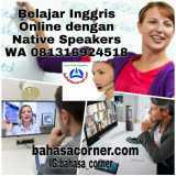 Les Online Inggris Guru Native Speaker