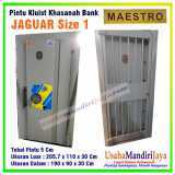 Pintu Khasanah Model Chubbs safe Murah PK50
