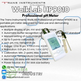 Trans Instruments WalkLAB Professional pH Meter HP9010