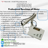 Trans Instruments BP3001 Professional Benchtop pH Meter