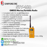 STV-160 - SAMYUNG GMDSS Marine Portable Radio