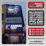 Neon Box, Signage LED, Huruf Timbul, Billboard, Pylon