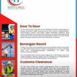 Jasa import door to door service China ke JKT